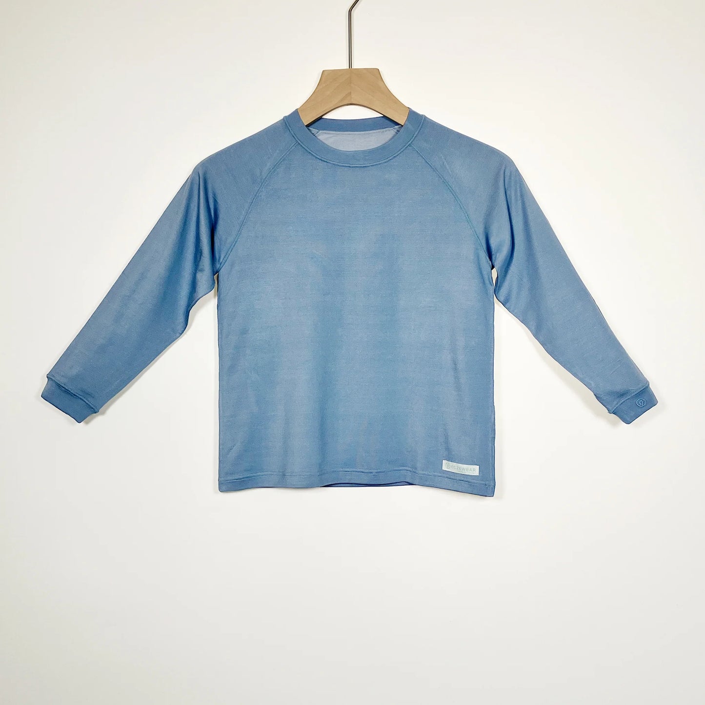 【EczeWear】童裝保濕護膚家居服 - 長袖圓領上身睡衣(男女童裝)Loungewear Kids - Long Sleeve Round Neck Shirt (Unisex)