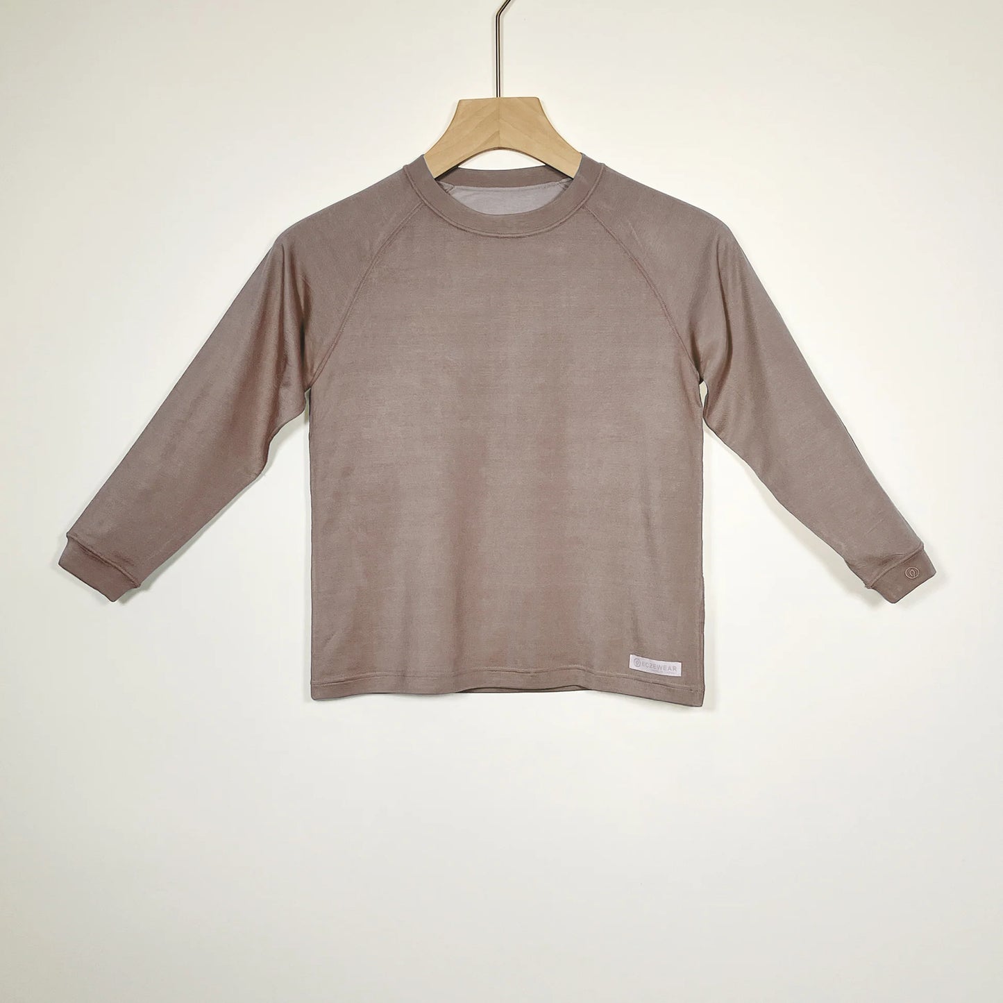【EczeWear】童裝保濕護膚家居服 - 長袖圓領上身睡衣(男女童裝)Loungewear Kids - Long Sleeve Round Neck Shirt (Unisex)