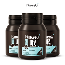 NatureU 眠 SleepMaster® GABA+Lactium® 深睡片 Deep Sleep 15粒/瓶