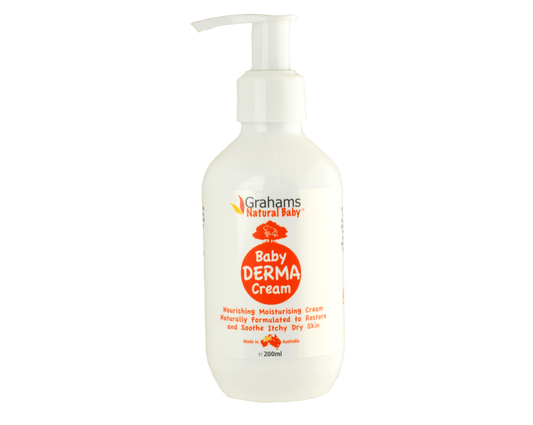 【Grahams Natural】嬰兒防敏修護乳液 Baby Derma Cream 200ml