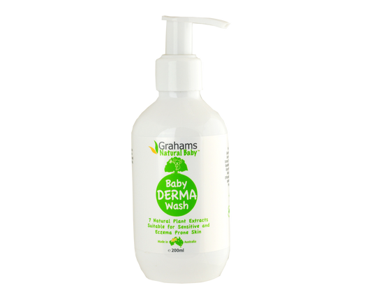 【Grahams Natural】嬰兒防敏沐浴露 Baby Derma Wash 200ml