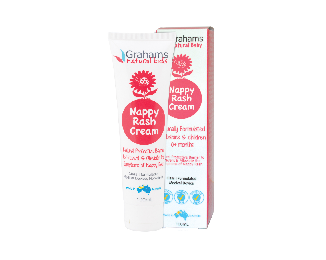 【Grahams Natural】嬰兒護臀霜 Nappy Rash Cream 100ml