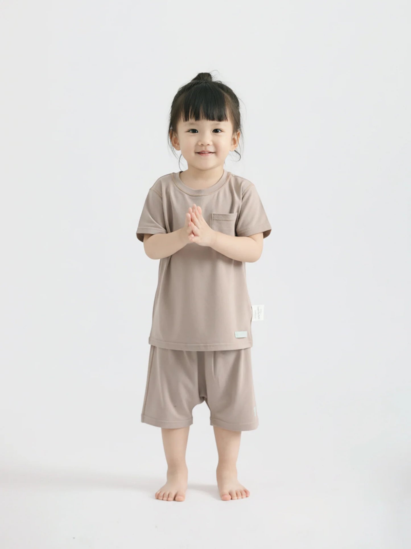 【EczeWear】濕疹舒緩保濕護膚衣服系列 - 幼童哈倫中褲（男女童裝) Loungewear Harem Eczema Relief Pants (Unisex)