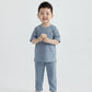 【EczeWear】濕疹舒緩保濕護膚衣服系列 - 短袖圓領上衣 (男女童裝) Kids - Loungewear Crew Neck Short-Sleeved Eczema Relief T-shirt (Unisex)