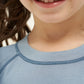 【EczeWear】濕疹舒緩保濕護膚衣服系列 - 圓領插肩短袖T恤 (男女童裝) Kids Eczema Relief Short Sleeve Round Neck T-Shirt (Unisex)