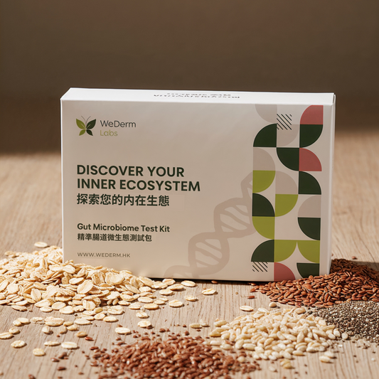 WeDerm Labs 15 Species Gut Microbiome Test 腸道微生態測試（精準分析2種發炎菌株 + 13種益生菌）