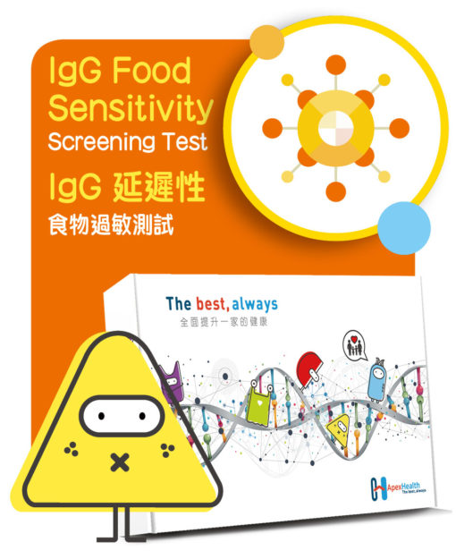 APEX - 延遲性食物過敏測試 IgG Food Sensitivity Screening Test