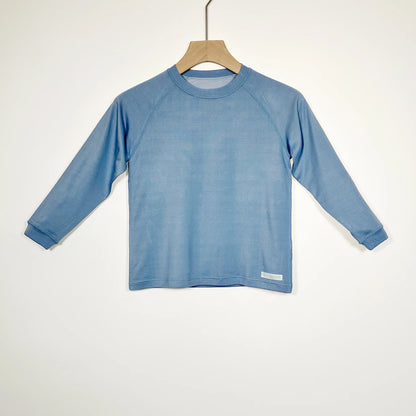 【EczeWear】童裝保濕護膚家居服 - 長袖圓領上身睡衣（男女童裝）Loungewear Kids - Long Sleeve Round Neck Shirt (Unisex)