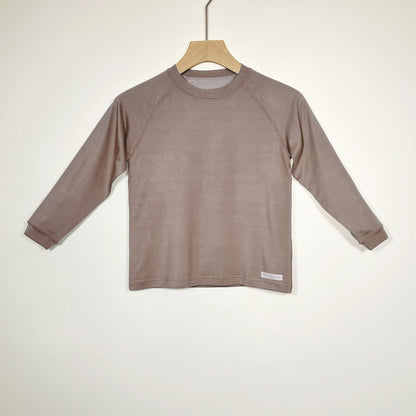 【EczeWear】童裝保濕護膚家居服 - 長袖圓領上身睡衣（男女童裝）Loungewear Kids - Long Sleeve Round Neck Shirt (Unisex)