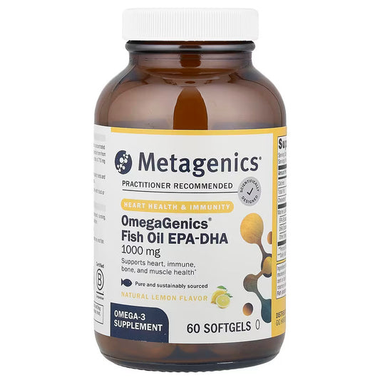 Metagenics OmegaGenics® Fish Oil EPA-DHA 1000mg 魚油 60/120粒軟膠囊