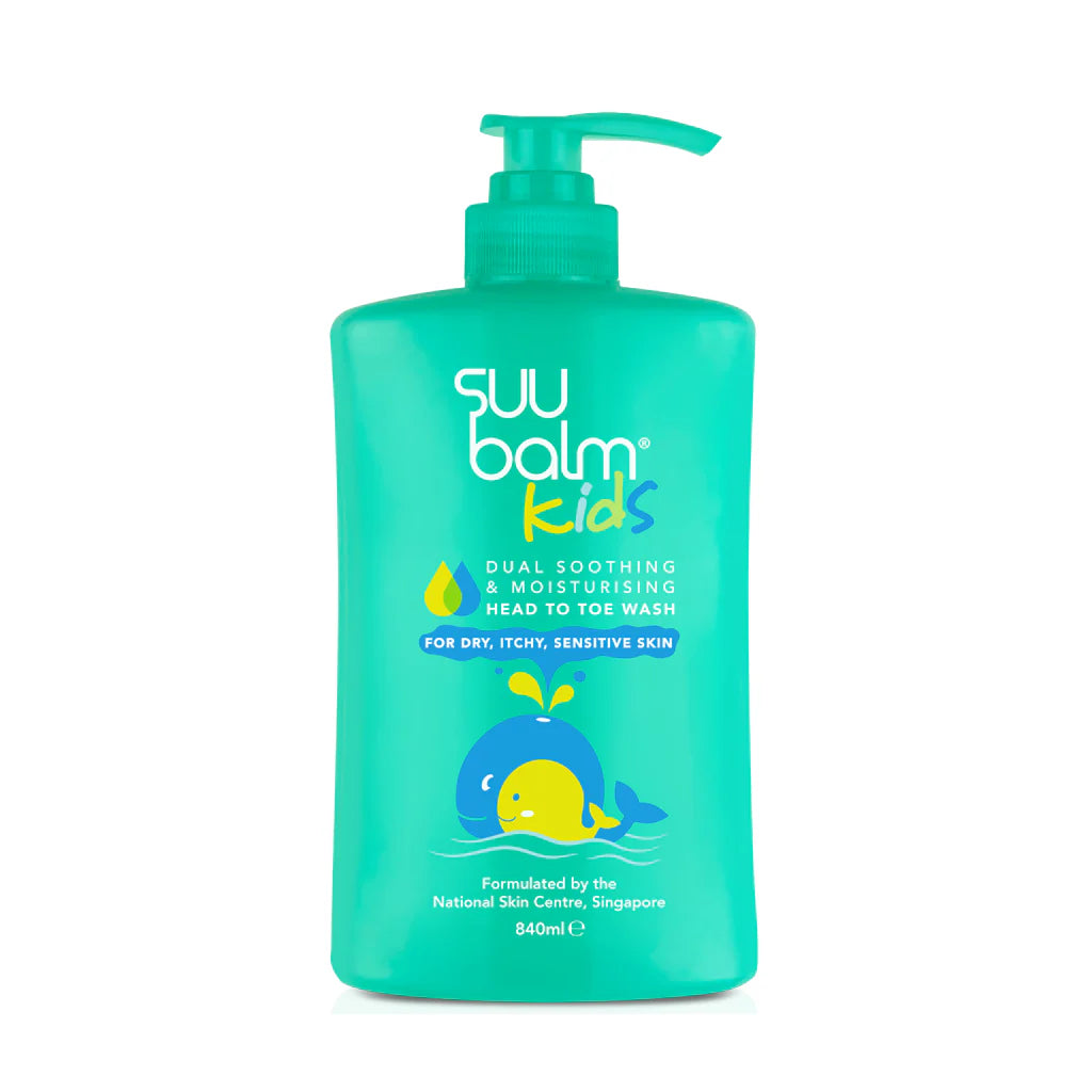 【Suu Balm】 速效舒敏沐浴露 (嬰幼兒配方) Instant Soothing Body Wash (Infant Formula) 420ml/840ml