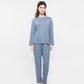 【EczeWear】女裝濕疹舒緩保濕落肩長袖T恤 Women Long Sleeve Eczema Relief Upshirt