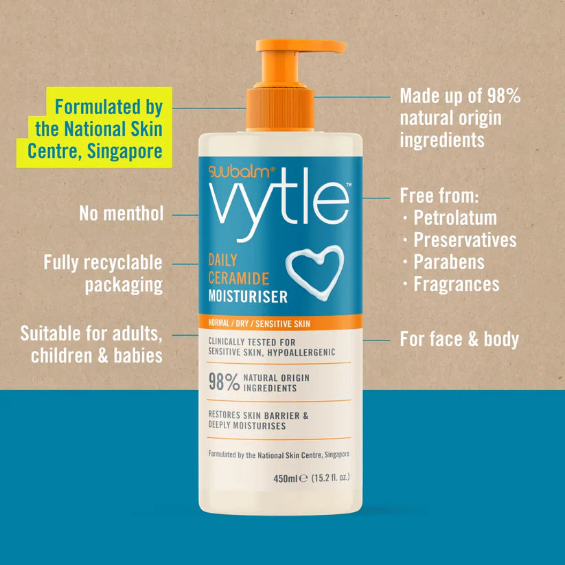 【Suu Balm】Vytle™ Daily Ceramide Moisturiser 維膚妥神經醯胺乳霜