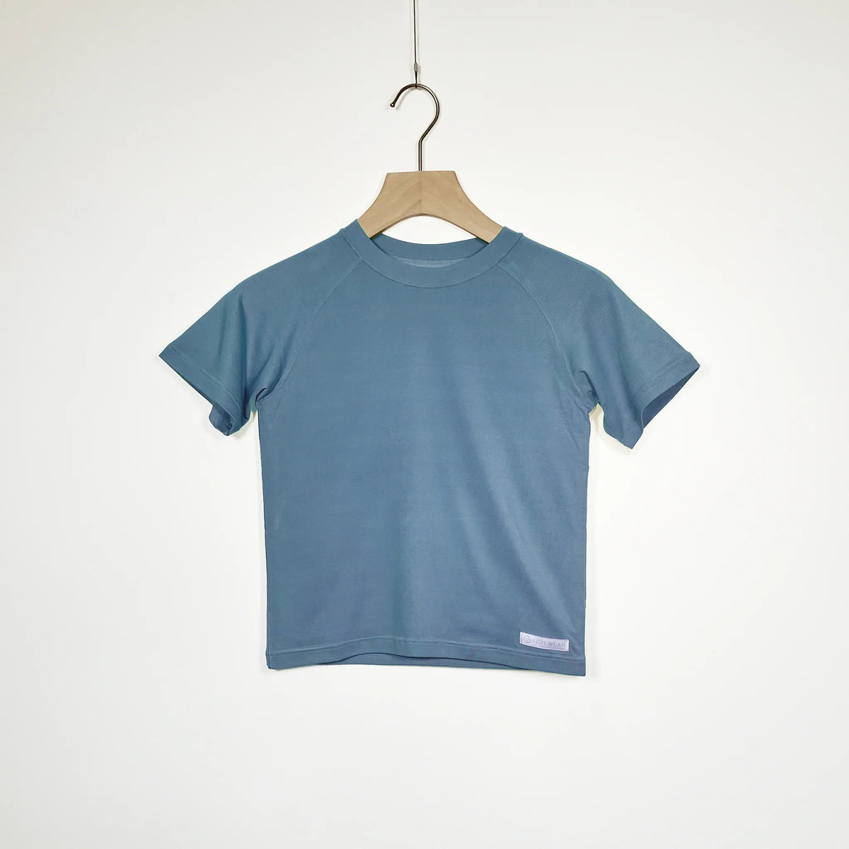 【EczeWear】濕疹舒緩保濕護膚衣服系列 - 圓領插肩短袖T恤 (男女童裝) Kids Eczema Relief Short Sleeve Round Neck T-Shirt (Unisex)