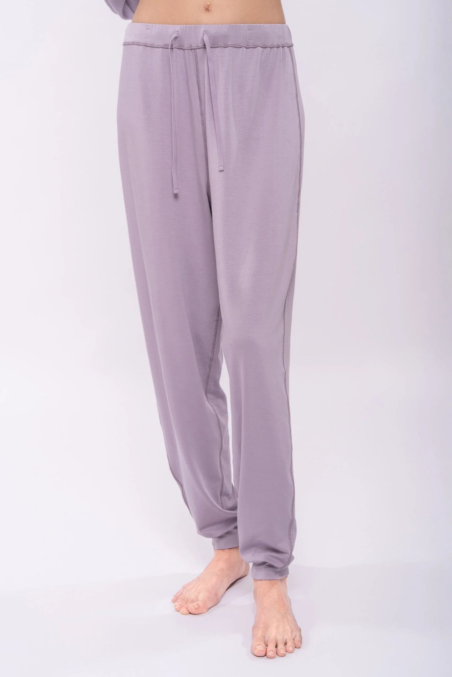 【EczeWear】濕疹舒緩保濕家居服 - 長褲 (女裝, 彈性袖口) Women Loungewear Eczema Relief Long Pants (Elastic Sleeve Cuff)