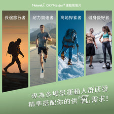 NatureU 動 OXYMaster®+人參皂苷+VB6 氧氣片30粒/瓶