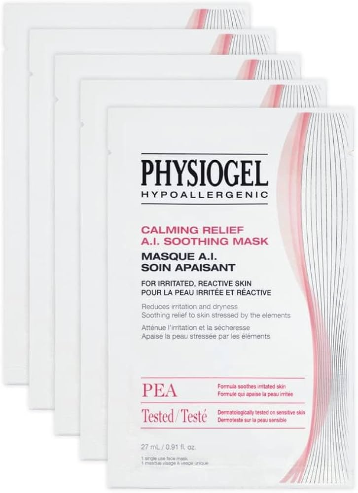 【Physiogel】抗敏紓緩面膜 27ml x 5片裝