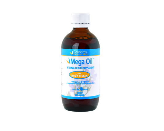 【Grahams Natural】綜合奧米加油（供食用）Mega Oil (Food Supplement) 200ml